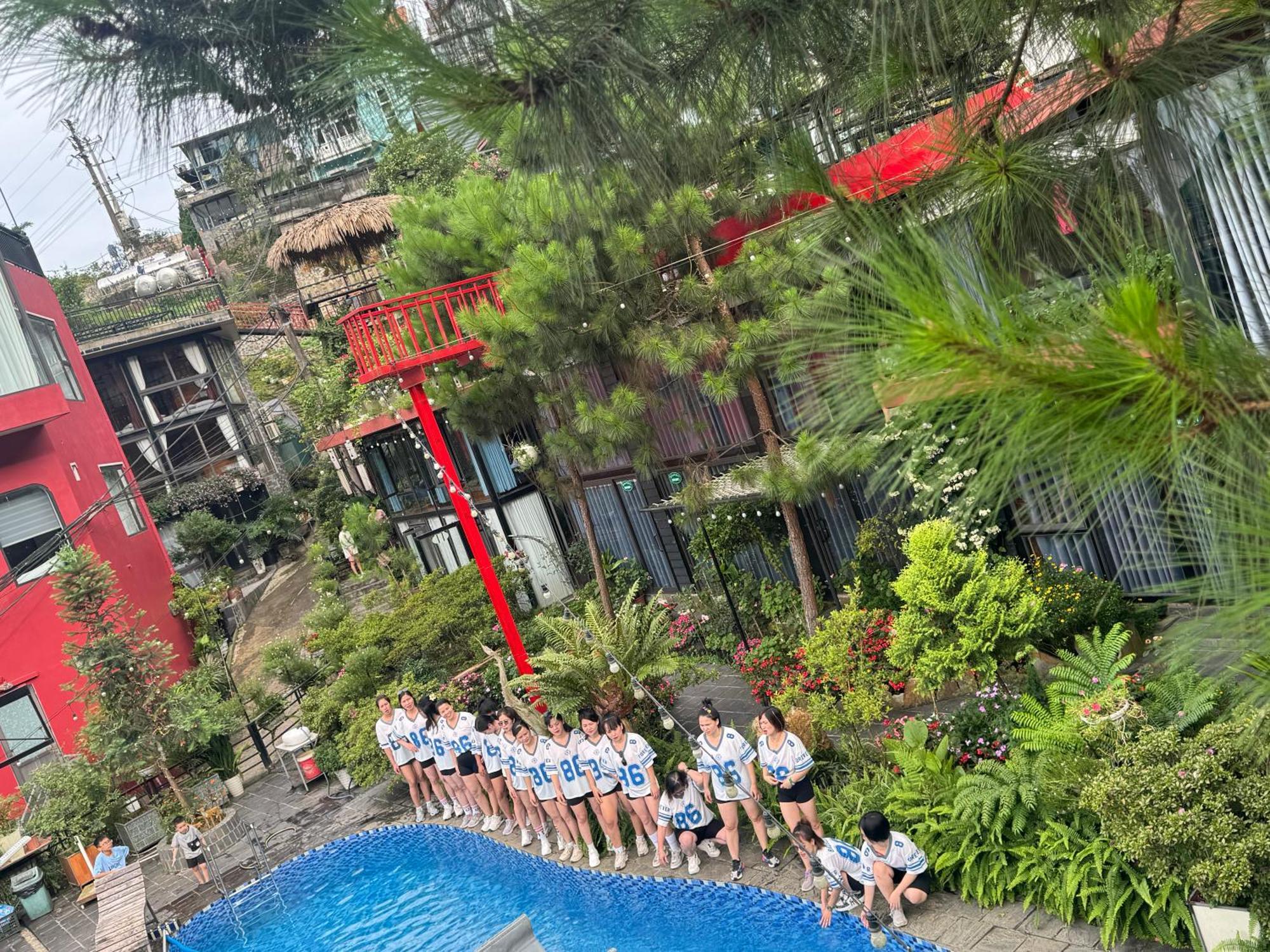 Tam Ðảo Bach Xanh House. Triangle Bungalow מראה חיצוני תמונה